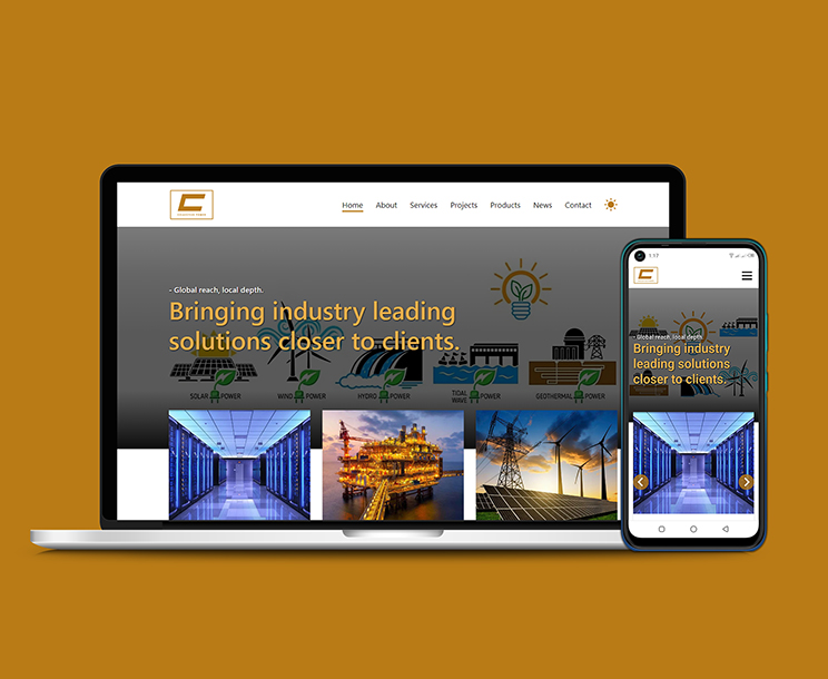 Mobile-friendly, secure and adaptive website design by Simtech Creative™ for Collective Power Ltd