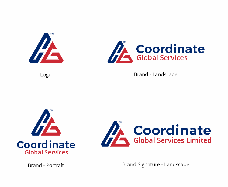 Coordinate Global new brand identity design