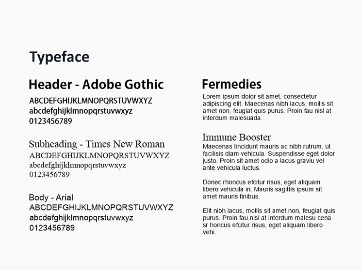 Femedies typeface