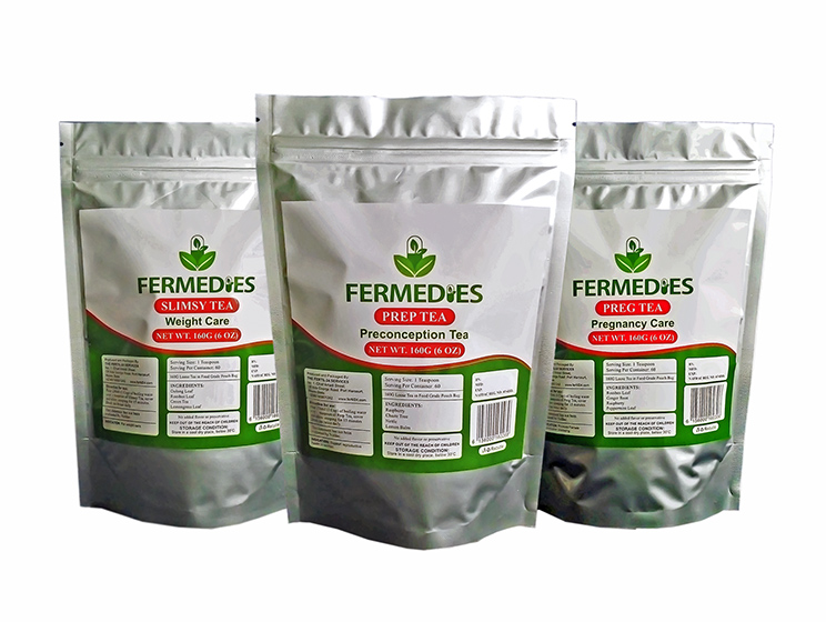 Rebranded Fermedies teas