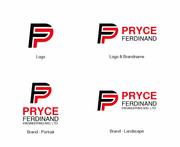Pryce Ferdinand brand identity