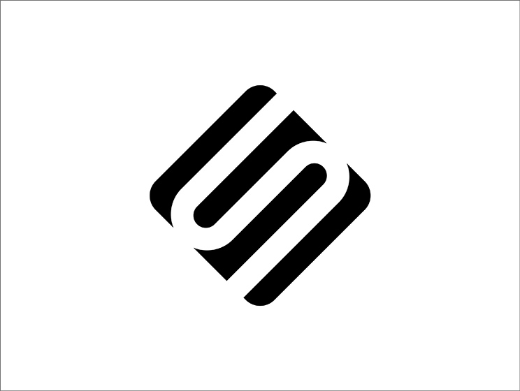 Stricot new logo - White and black